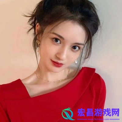 适合新年红色喜庆女生好看头像值得庆幸的是我情绪恢复的比以往快了