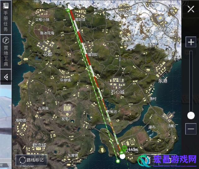 和平精英山谷地图情侣打卡点