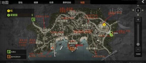 暗区突围资源分布在哪里