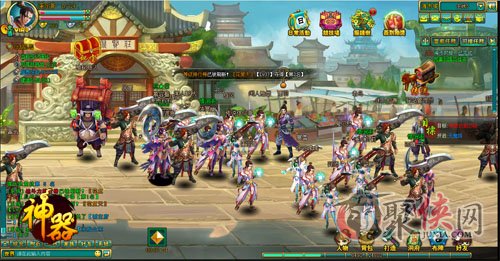 神器首次封测开启上古时代最萌穿越