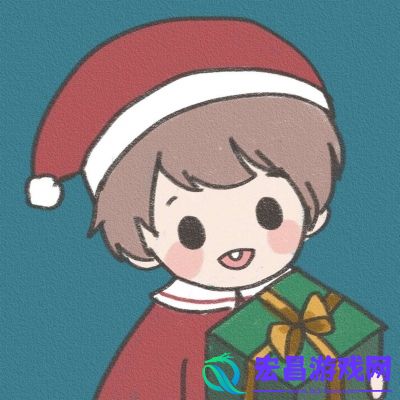 2020最新圣诞节情侣二次元头像请保持热爱生有人在等你共鸣
