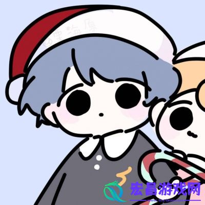 2020最新圣诞节情侣二次元头像请保持热爱生有人在等你共鸣