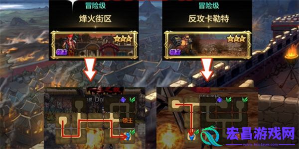 DNF手游狮子头线路一览