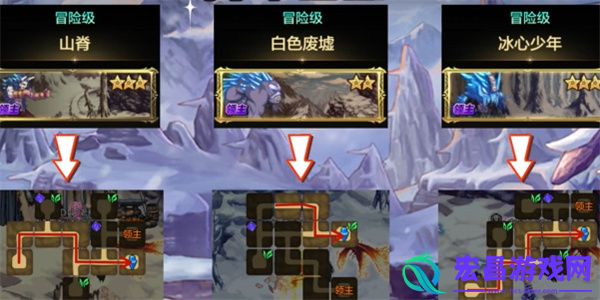 DNF手游狮子头线路一览