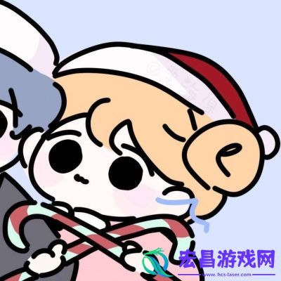 2020最新圣诞节情侣二次元头像请保持热爱生有人在等你共鸣
