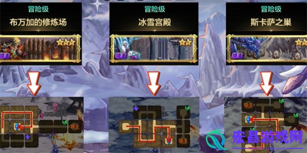 DNF手游狮子头线路一览