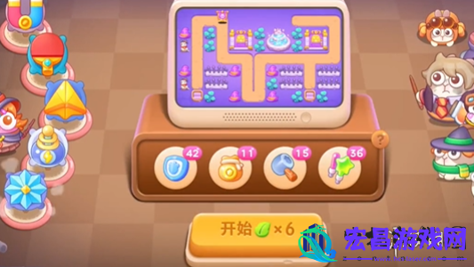 保卫萝卜4阿波与魔法宝藏第42关攻略
