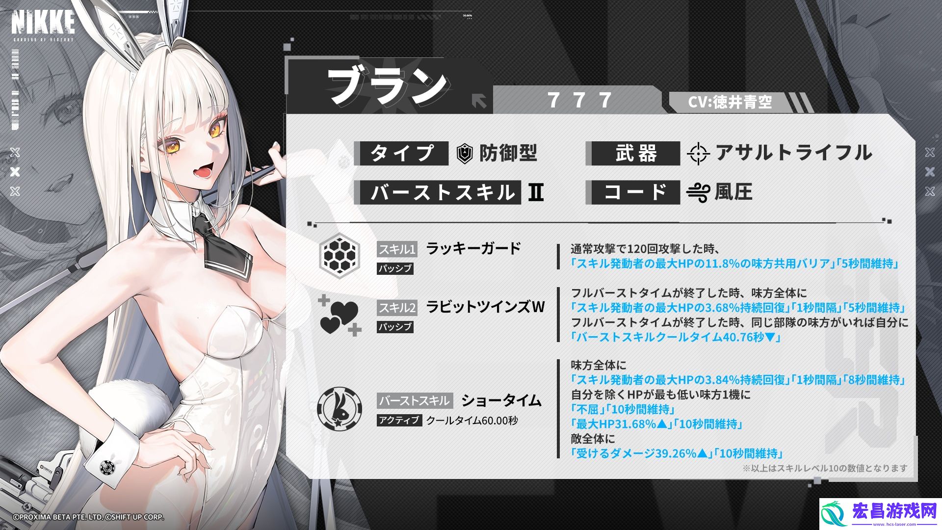 NIKKE白兔布兰儿强度测评攻略