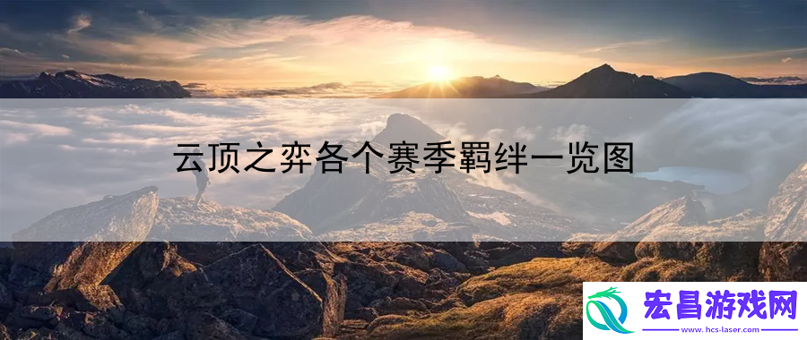云顶之弈各个赛季羁绊一览图