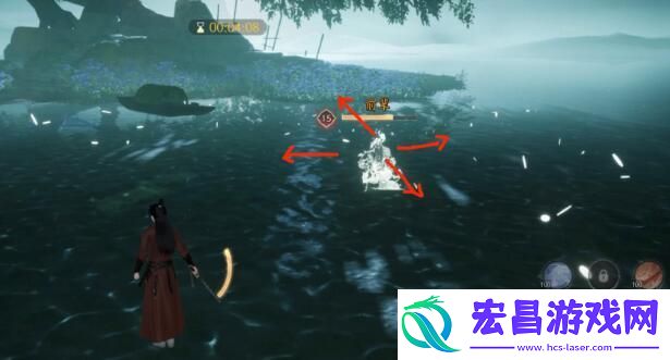 射雕凌波微步怎么躲