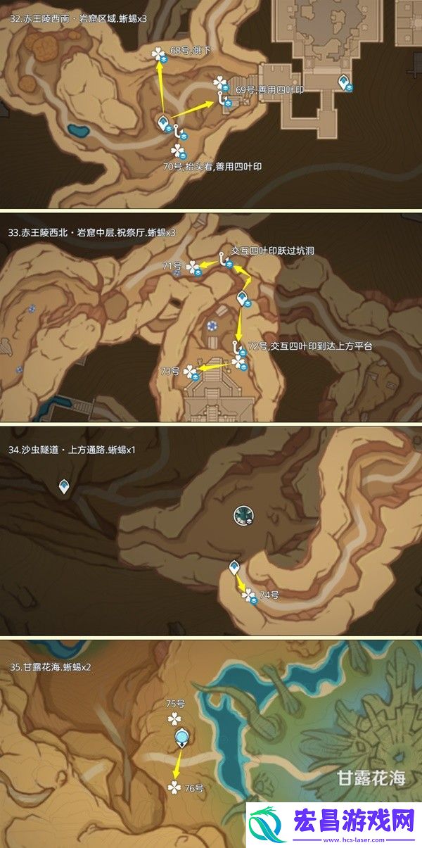 原神2024蜥蜴尾巴在哪里采集
