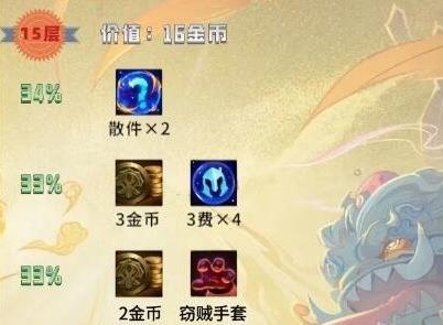 云顶之弈吉星层数对照表