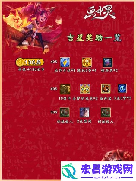 云顶之弈吉星阶段奖励神秘大奖介绍