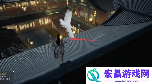 射雕鹭羽位置