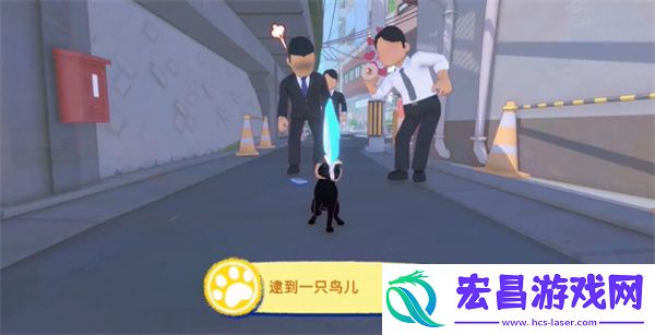 小猫咪大城市遇到一只鸟儿成就攻略