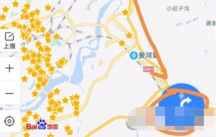 百度地图途径点怎么设置