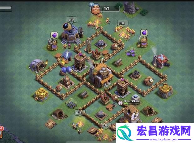 部落冲突5本最强防御阵型