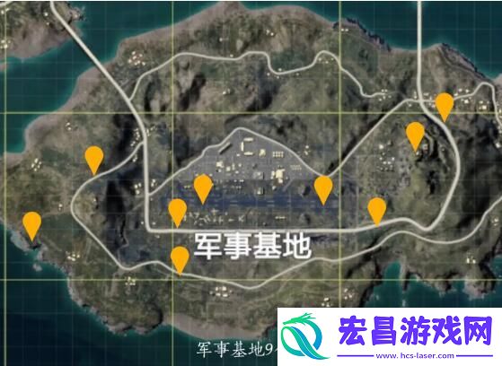 和平精英滑翔机刷新点