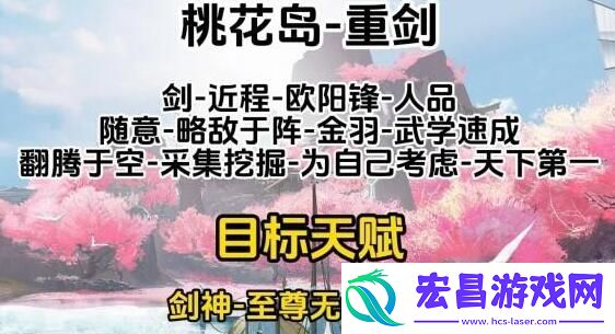 射雕全门派职业天赋推荐