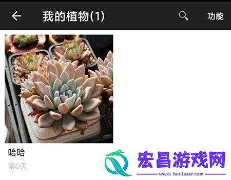 爱花草植物怎么删除