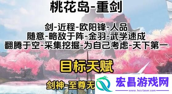 射雕全门派职业天赋推荐