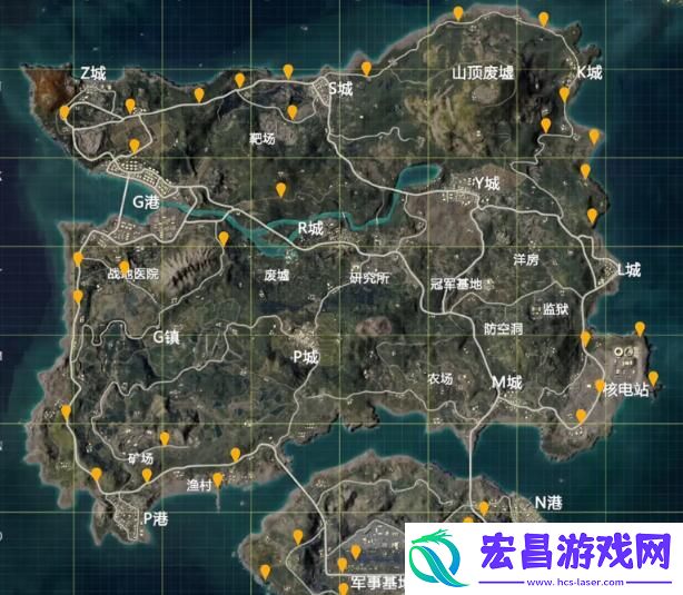 和平精英滑翔机刷新点