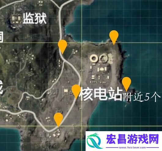 和平精英滑翔机刷新点