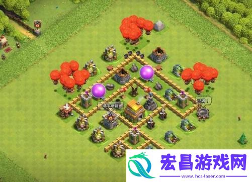部落冲突5本最强防御阵型