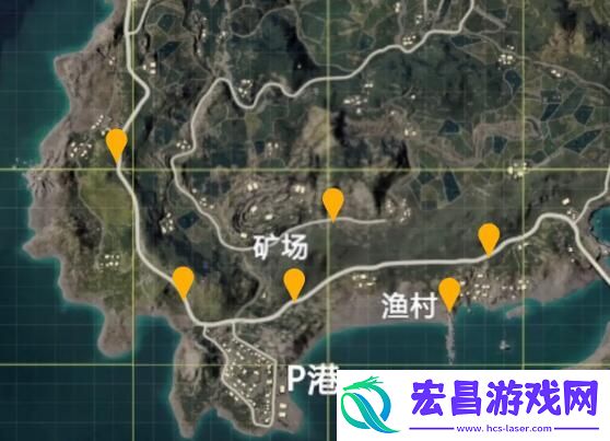 和平精英滑翔机刷新点