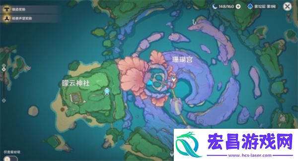 原神海祗岛人物对话宝箱位置