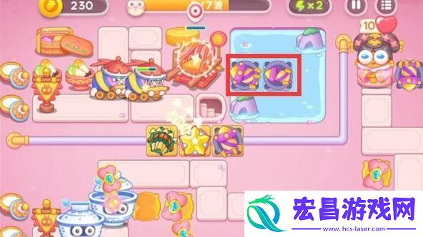 保卫萝卜4秋妃传第3关怎么过