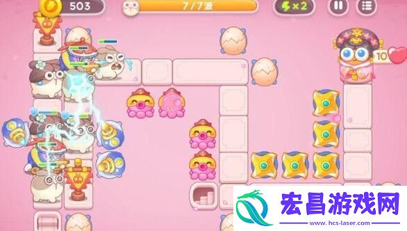 保卫萝卜4秋妃传第1关怎么玩
