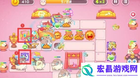 保卫萝卜4秋妃传第4关怎么通关