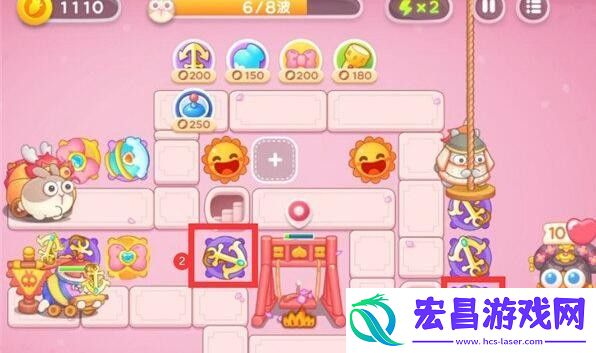 保卫萝卜4秋妃传第4关怎么通关