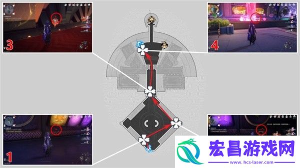 崩坏星穹铁道热砂海选会场折纸小鸟位置介绍