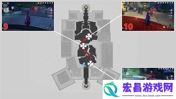 崩坏星穹铁道热砂海选会场折纸小鸟位置介绍