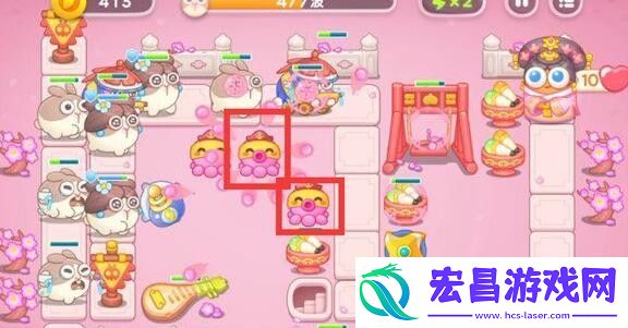 保卫萝卜4秋妃传第1关怎么玩