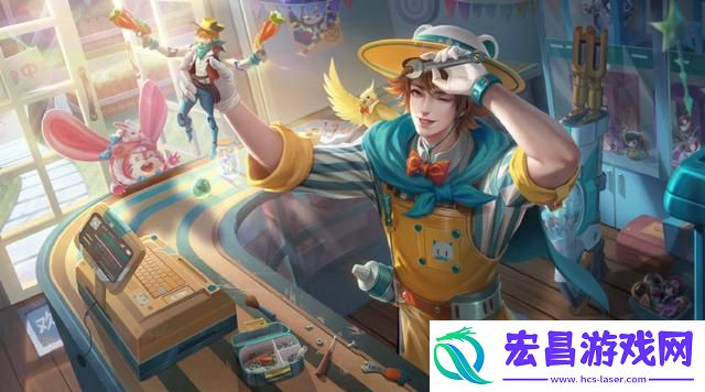 王者荣耀马克波罗潮玩牛仔皮肤