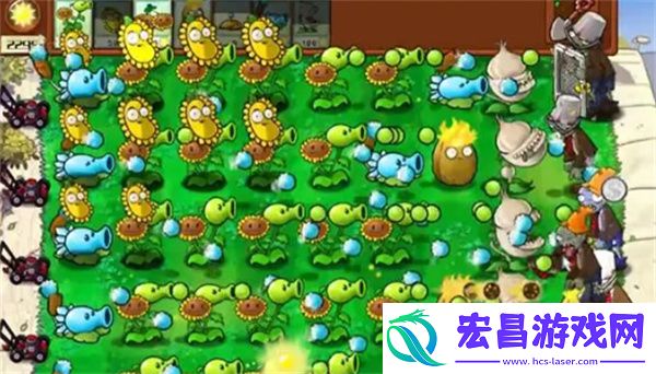 植物大战僵尸杂交版冒险模式第2关通关攻略