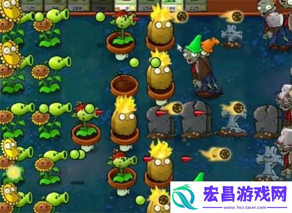 植物大战僵尸杂交版冒险模式第4关通关攻略