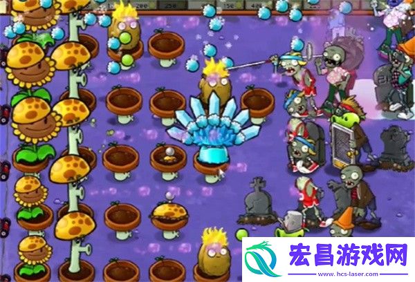 植物大战僵尸杂交版冒险模式第10关通关攻略