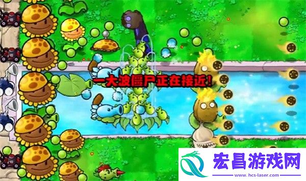 植物大战僵尸杂交版冒险模式第14关通关攻略