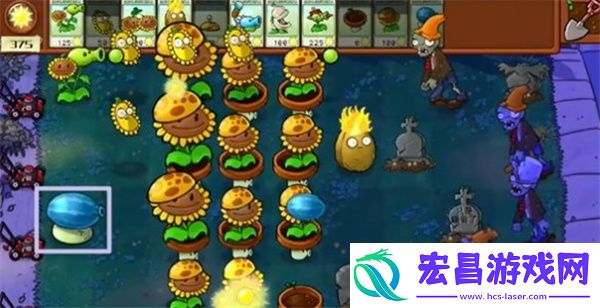 植物大战僵尸杂交版冒险模式第6关通关攻略