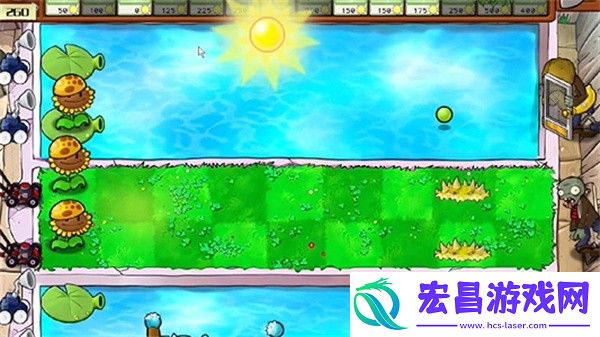 植物大战僵尸杂交版冒险模式第17关通关攻略