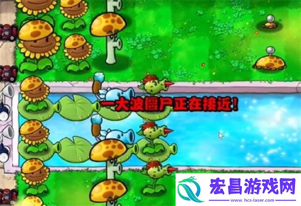 植物大战僵尸杂交版冒险模式第12关通关攻略