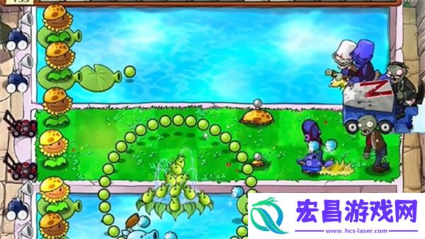 植物大战僵尸杂交版冒险模式第17关通关攻略