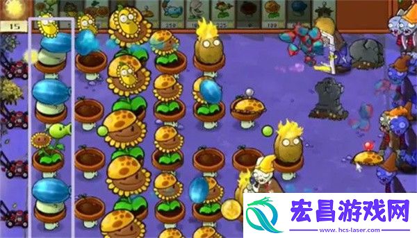 植物大战僵尸杂交版冒险模式第7关通关攻略