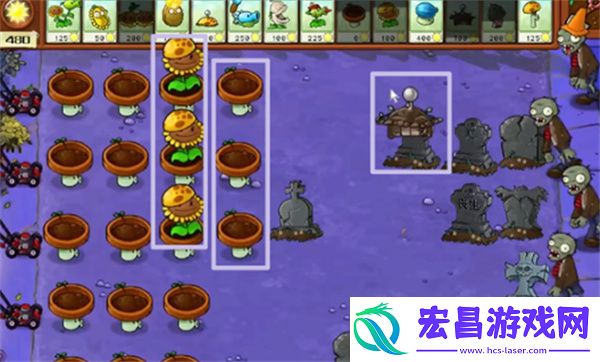 植物大战僵尸杂交版冒险模式第9关通关攻略