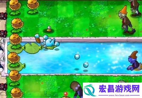 植物大战僵尸杂交版冒险模式第14关通关攻略