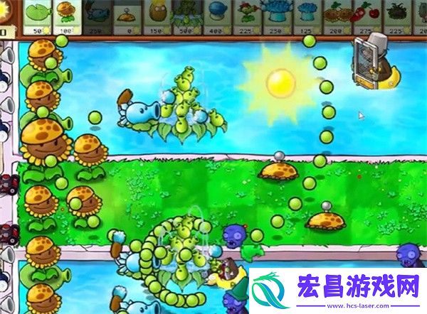 植物大战僵尸杂交版冒险模式第15关通关攻略
